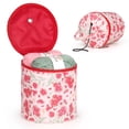 thumbnail image 1 of Bolsa de almacenamiento para lanas pequeña, bolsa de tejer portátil con orificio para principiantes y jóvenes de ganchillo, organizador de proyectos de tejido de tamaño pequeño, 1 of 5