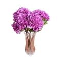 thumbnail image 1 of Daboolka Ramo de flores artificiales de hortensias, flores de seda, boda, fiesta nupcial, decoración del hogar (púrpura), 1 of 2