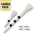 thumbnail image 4 of czcpp-Zarma FLYtee My Hite Lot Combo 2-3/4 Pouces - Blanc avec Rayures Noires, 4 of 4