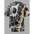thumbnail image 5 of 2026 New Snakeskin Craft Men's 3D Printed Short Sleeve T-Shirt 3D Shirt High Quality Printed Large Size T-Shirt Top Light and Breathable Polyester Fabric Men's and Women's Printed Short Sleeves, 5 of 6