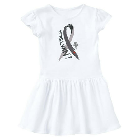 

Inktastic We Will Win World Diabetes Day with Ribbon Gift Baby Girl Dress