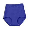 thumbnail image 2 of Women's Panties JIANLAI Tummy Control Underwear Seamless High Waisted Panties No Show Stretch Full Coverage Tagless Briefs Blue, 2 of 6