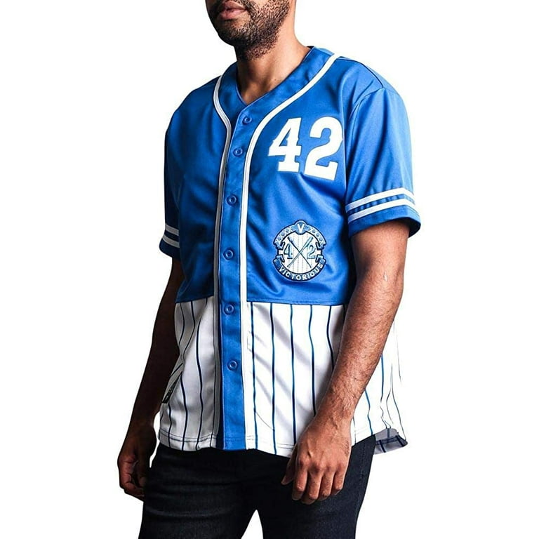 PIN STRIPED BASEBALL JERSEY – VICTORIOUSUSA