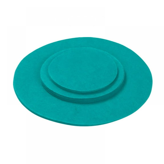 Soft Felt Plate Protectors, Set of 24 and 3 Different Size, Plate Separators Pads China Storage Dividers Protectors Dish Protectors Pads for Protecting and Stacking Your Cookware