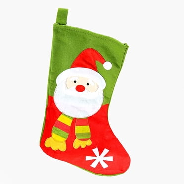 Tatuo 6-Pack Christmas Burlap Stockings - Large 18-inch Holiday Stockings With DIY Stickers