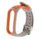 thumbnail image 3 of Reempzo de moda Banda de silicona Muñequera suave Gris + naranja Sunnimix Banda de silicona de repuesto, 3 of 8