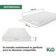 thumbnail image 2 of Colchon Matrimonial En Caja 15cm Alto KingsHouse blanco, 2 of 8
