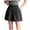 M485 Black, variant on Tfken Summer Women Shorts Elastic Waist Solid Color Shorts With Pockets Casual Daily Wear Female Soft Clothes Black
