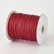 thumbnail image 3 of 100 yardas/rollo Cordón de poliéster encerado de 2 mm Hilo para abalorios, bisutería, macramé y manualidades Rojo oscuro, 3 of 4
