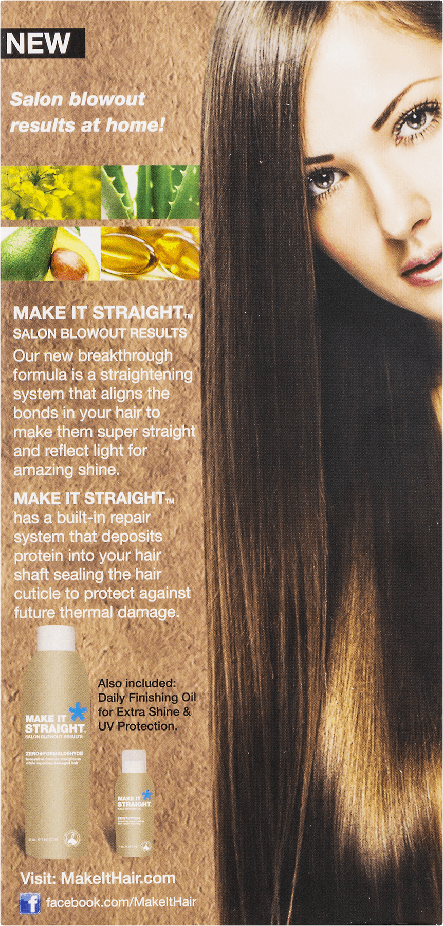 Developlus Make It Straight Salon Blowout Results 6 0 Oz