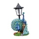thumbnail image 3 of Lámpara Solar de Jardín Pavo Real Figura Decorativa Resina Estatua Ornamento Animal Escultura Creativa Función Solar Duradera Adecuada para Patio Césped Regalo Decoración Exterior, 3 of 9