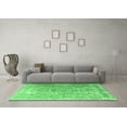 thumbnail image 3 of Ahgly Company Indoor Rectangle Persian Emerald Green Traditional Area Rugs, 6' x 9', 3 of 4