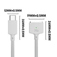 thumbnail image 3 of Cable cargador tipo C macho a magnético 3 PD140W para MacBook Air/Pro 2021 2022 2023, 3 of 5