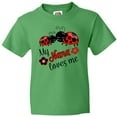 thumbnail image 3 of Inktastic My Nana Loves Me with Cute Ladybugs Youth T-Shirt, 3 of 5