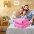thumbnail image 5 of Blanket Polyester Blanket Blanket Pink B, 5 of 6