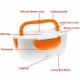 thumbnail image 4 of Electric Heating Lunch Box, Travel Portable Food Warmer Mini Dual Use Rice Cooker, 4 of 4