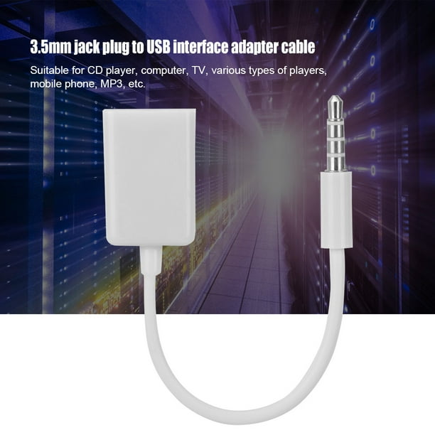 15% sur CABLING® Adaptateur cable USB male vers jack femelle
