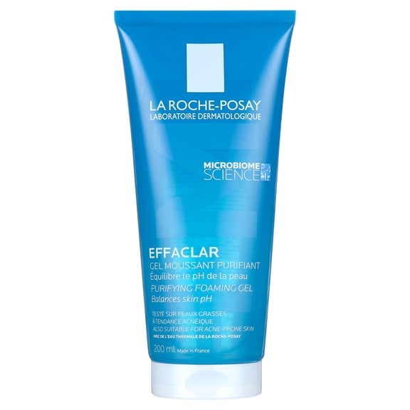 La Roche-Posay Effaclar Gel Facial Wash for Oil Skin, 6.76 fl oz