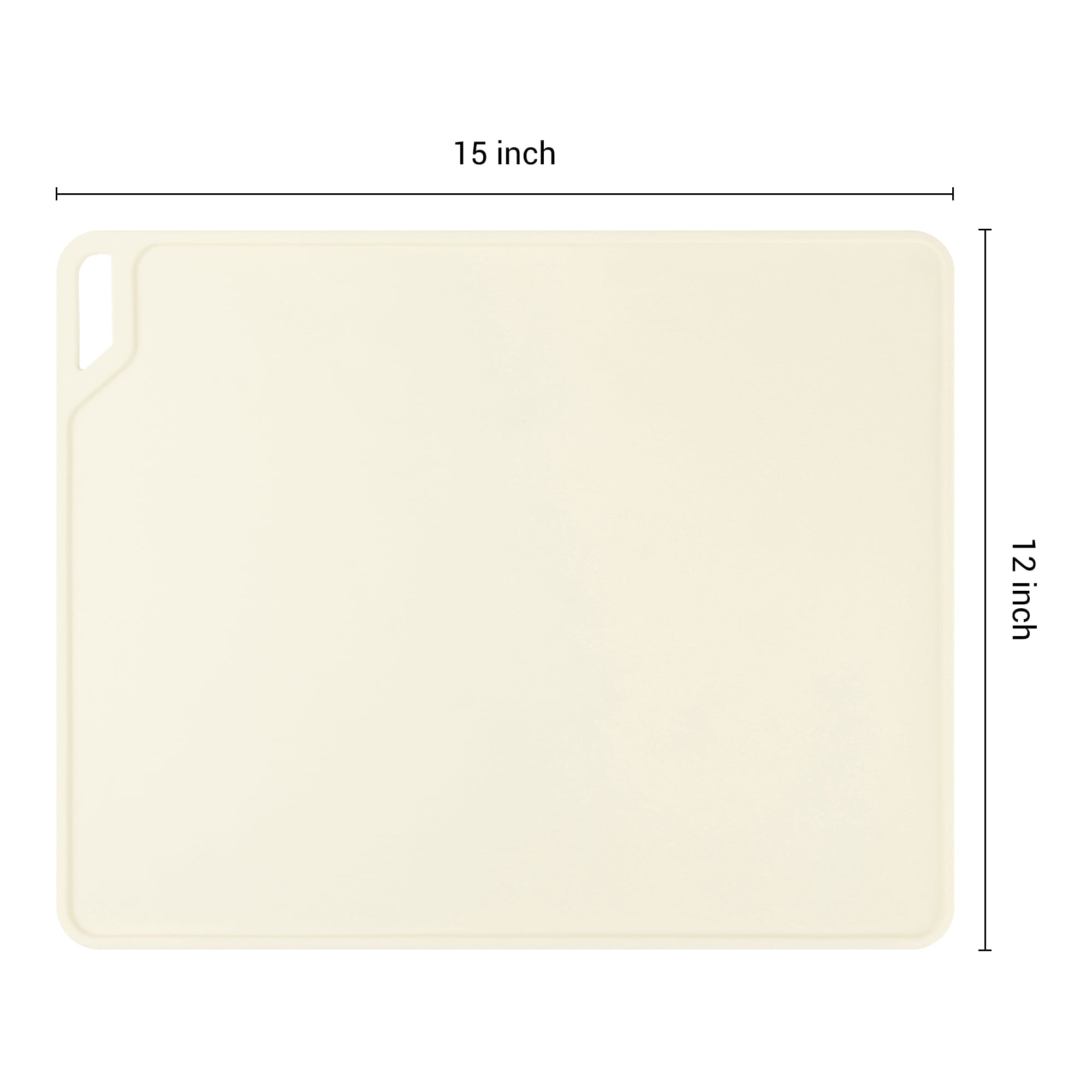 Unique Bargains Set of 6 Silicone Placemats for Kitchen Dining Table Decor Beige