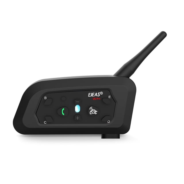 Specialized motorcycle helmet bluetooth headset V6Pro + single bag 6 people outdoor switch intercom