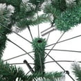 thumbnail image 7 of Christmas Gift! 7ft Premium Christmas Tree, Pine Hinged Artificial Holiday Tree w/ 870 Tips, Metal Base - Green, 7 of 7