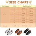 thumbnail image 6 of Toddler Boys Girls Dress Shoes Little Kid Wedding Church Dress Shoes PU Leather Lace Up School Uniform Loafer Flats, 6 of 6