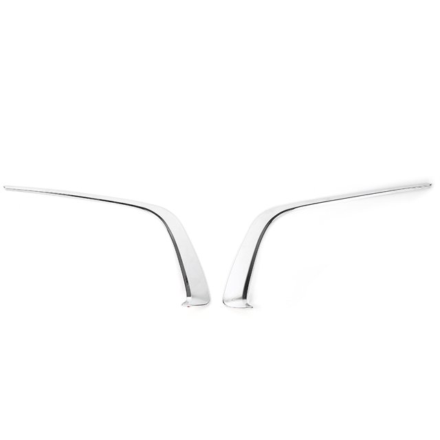 2 uds luz antiniebla delantera ceja embellecedora electroplateada cubierta de párpado compatible con Toyota Hilux Revo Sr5 2015-2017