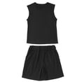 thumbnail image 7 of Kids Summer Outfits Sleeveless Tank Top and Shorts Boy Beach Outfit Boys 2 Piece Outfits Size 3-13 Years, 7 of 7