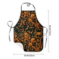 thumbnail image 4 of Fuzoiu Daisies Print Waterproof Apron, Kitchen Apron for Women Men Chef, Apron for Christmas Dinner Party Cooking Baking Crafting House Cleaning Kitchen, 4 of 7