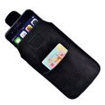 thumbnail image 3 of Universal PU Leather Waist Belt Mobile Phone Case Pouch For iPhone Samsung Galaxy Xiaomi Redmi 7 Poco Huawei Honor Oppo Moto Bag, 3 of 4