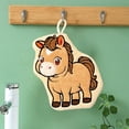 thumbnail image 1 of Accesorios de baño Toallas colgantes con forma de caballito Paños de limpieza para cocina y baño Toallas pequeñas para el hogar Productos con temática del Año de los Caballos Toallas de poliéster, 1 of 6