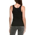thumbnail image 2 of Michael Stars womens  Mia Boyfriend Tank, os, Black, 2 of 3