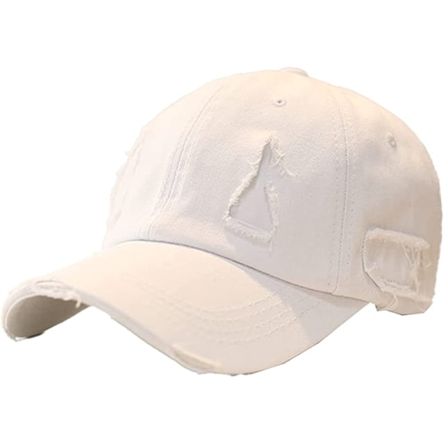 LinYooLi Casquette de Baseball Rétro pour Femmes Hommes Mode Manchette Solide Douce Ajustable Hip-pop pour Voyage Extérieur Danse