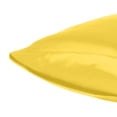 thumbnail image 3 of Lemon Dreamy Set of 2 Silky Satin King Pillowcases, 3 of 6