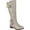 Taupe, variant on Journee Womens Bite Wide Calf Stacked Heel Riding Boots