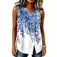 thumbnail image 4 of Cilsoka Womens Summer Tank Tops Sleeveless T Shirt Casual Loose Fit Tunic Blouses, Going out Tops for Women Trendy, 4 of 5