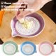 thumbnail image 3 of Ceramic Grater Plate - Gradient Porcelain Garlic Grater and Ginger Grinder Dish with Spout Handheld Kitchen Tool for Cheese, Chocolate, Fruits & Vegetables Easy to Clean, Compact 4.7 Size, 3 of 7
