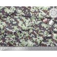 thumbnail image 3 of Soimoi Modal Satin Fabric Two Tone With White Camouflage Fabric Prints By Yard 42 Inch Wide, 3 of 3
