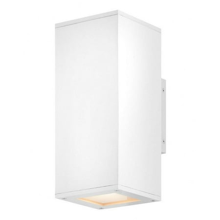 

Hinkley Lighting 28914-Ll Tetra 2 Light 12 Tall Led Wall Sconce - White