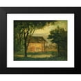 thumbnail image 2 of Edward Mitchell Bannister 24x19 Black Modern Framed Museum Art Print Titled - The Old Homestead, 2 of 5
