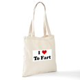 thumbnail image 6 of CafePress - I Love To Fart Tote Bag - Unisex Canvas Tote Bag, Beige, 1-Piece, 6 of 6