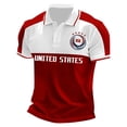 thumbnail image 2 of Coerni ﻿ Boys Polo Shirts 2026 Football Fans USA T-shirt Graphic Golf Collar Sweatshirt Summer Fashion Short Sleeve Tops for Kids, 2 of 4
