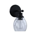 thumbnail image 3 of Aspen Creative 62317, Bathroom Vanity 1 Lights Fixture, 5-1/4" W x 10-3/8" H x 6-7/8" E, Oil Rubbed Bronze Finish, Bulb Not Included, 3 of 8