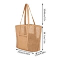 thumbnail image 4 of Beach Bags for Women,Mesh Beach Bag for Women,Beach Tote Large Foldable Mesh Swim Bag with Pockets | Sandproof | Waterproof, 4 of 6
