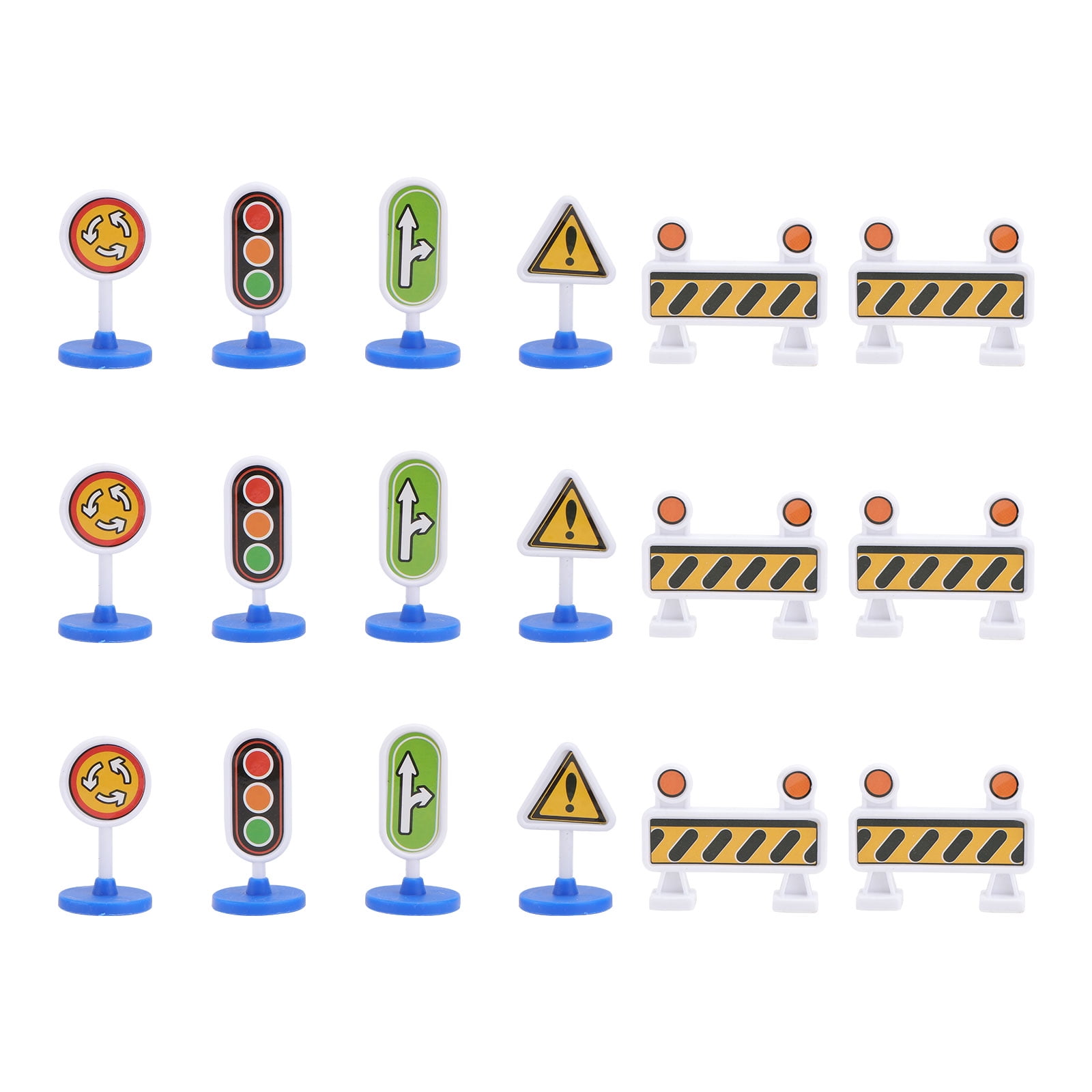 2set Early Learning Kids Children Educational Traffic Signs Toy Set Gift 