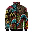 thumbnail image 3 of Chaqueta con cremallera de piel de serpiente y tigre con estampado 3D para hombre, abrigo de manga larga con estampado de animales geniales, chaquetas holgadas con personalidad, ropa de calle, 3 of 5
