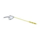 thumbnail image 5 of Palanca de descarga de inodoro de aleación de zinc Accesorios de inodoro universales Fáciles de instalar Plata, 5 of 9