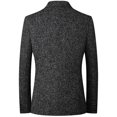 thumbnail image 3 of Chaqueta de traje para hombre Chaqueta de traje casual para hombre Primavera fina Mediana edad Top occidental Conveniencia Traje de papá, 3 of 5