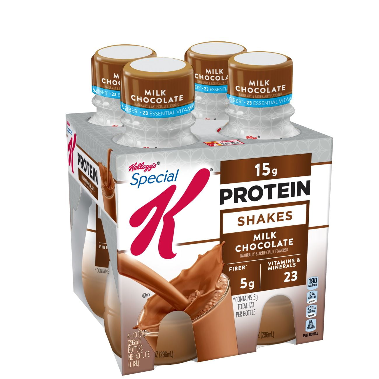 Kellogg s Special K Protein Shake Milk Chocolate 15g Protein 10 Fl  Kellogg s Special K Protein Shake Milk Chocolate 15g Protein 10 Fl