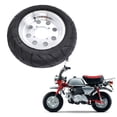 thumbnail image 4 of Rear Wheel Tubeless Tyre, Rubber Compound 130/50-8 Rear Wheel 4 Ply  for Monkey Bike Z50 Z50J, 4 of 7
